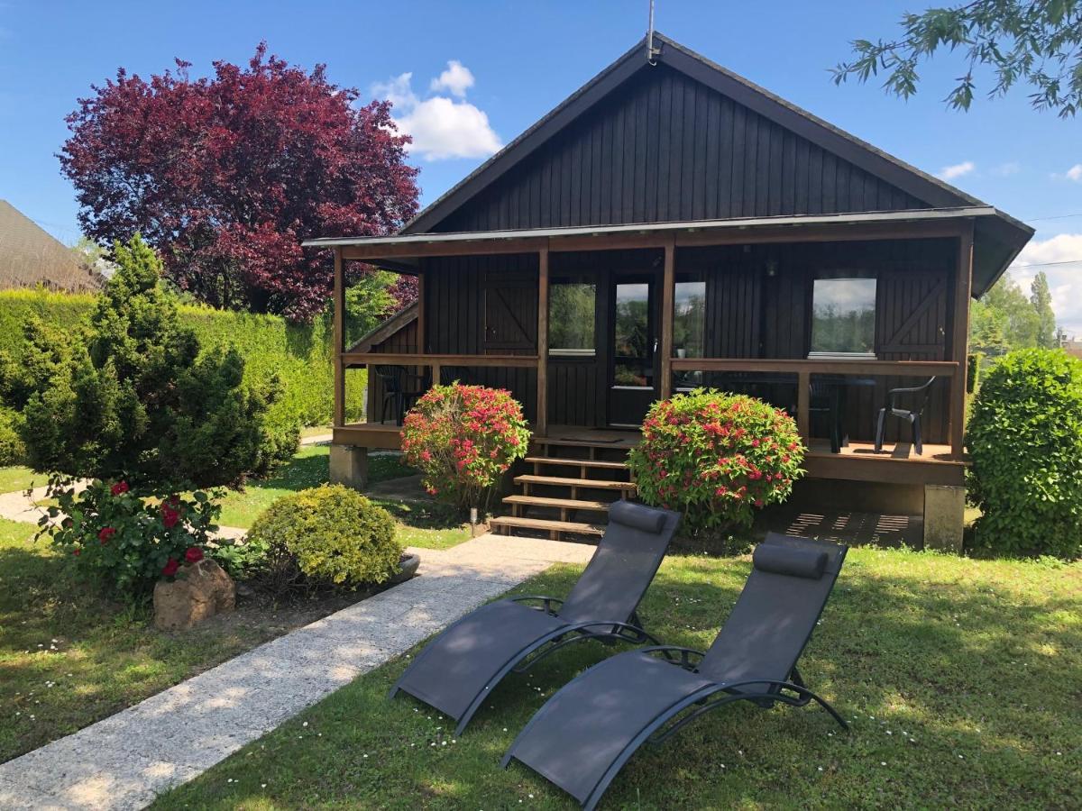 Le Chalet Du Lac - Domaine De La Goujonne Saint-Sauveur-lès-Bray 외부 사진